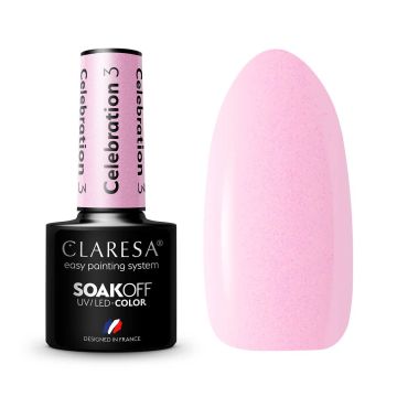 Гибридный лак для ногтей CLARESA CELEBRATION 3