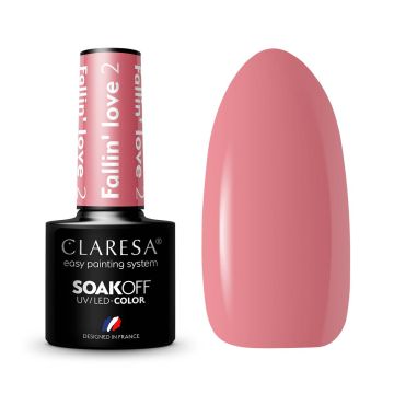 Гибридный лак для ногтей CLARESA FALLIN'LOVE 2