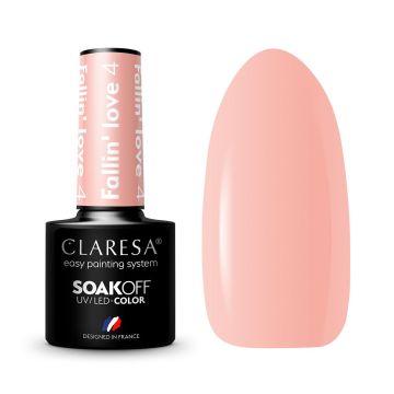 Гибридный лак для ногтей CLARESA FALLIN'LOVE 4