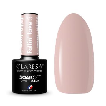 Гибридный лак для ногтей CLARESA FALLIN'LOVE 5, 13 цветов