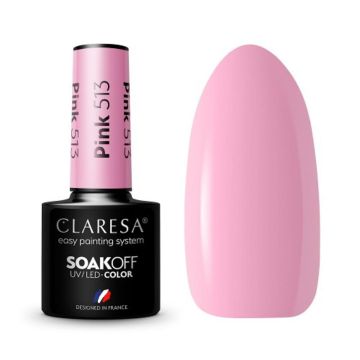 Hibrīda nagu laka Claresa PINK 513
