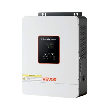 Гибридный солнечный инвертор VEVOR GD3024JMH, 3000 Вт, 24 В DC в 230 В AC, 48 × 20 × 38,5 см
