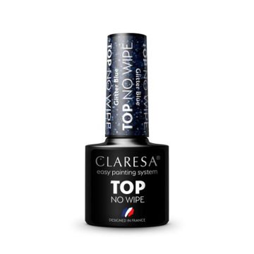 Гибридное финишное покрытие CLARESA TOP NO WIPE, 5 г