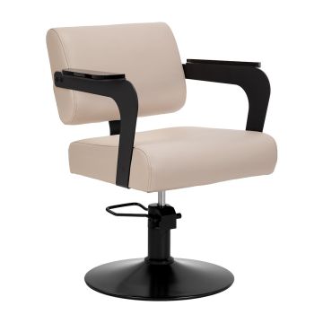 Гидравлическое парикмахерское кресло Hair System Jet, Бежевое