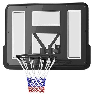 Basketbola dēlis Sportnow 110x23x75cm, melnas krāsas