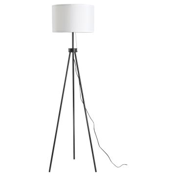 Stāvlampa Homcom 37x37x152cm, melnas/baltas krāsas