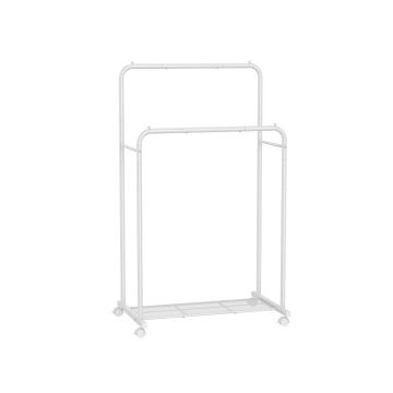 Вешалка для одежды 92,5x59,5x158см., белая