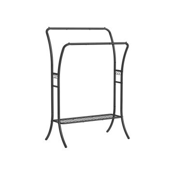 Вешалка для одежды 46x100x155см., черная