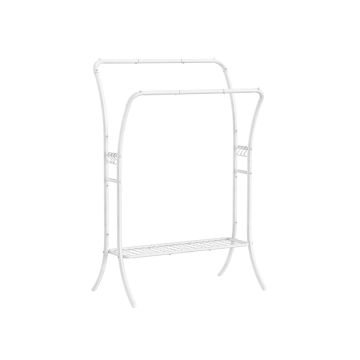 Вешалка для одежды 46x100x155см., белая