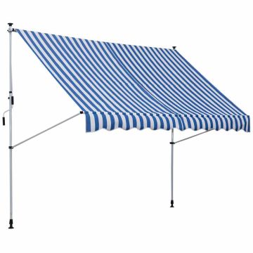 Outsunny izvelkama markīze 300x150x280cm., dažādas krāsas