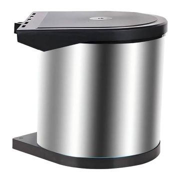 Iebūvējams atkritumu grozs Relaxdays, 12 l, 30,5 × 27 × 30 cm