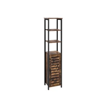 Augsts skapis LSC37BX 37 x 30 x 167 cm, brūns/melns