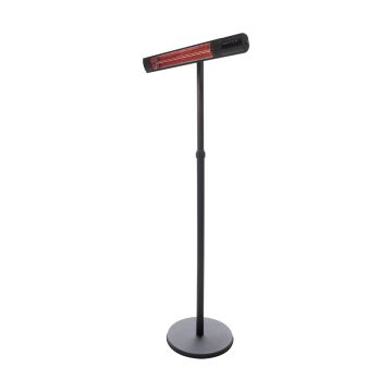 Infrasarkanais sildītājs SUNRED RD-DARK-25S, brīvi stāvošs, 2500 W, 3 jaudas pozīcijas, Melna, 453 × 215 × 873 mm