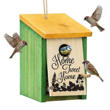 Putnu būrītis Relaxdays “Home Tweet Home”, 12 × 22 × 15 cm
