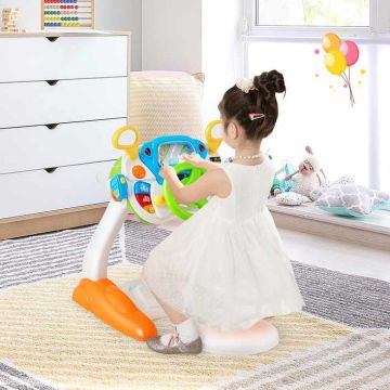 Interactive children's steering wheel, 3 gears, 47 × 47 × 55 cm