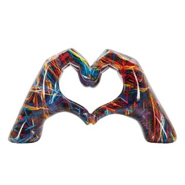 Interjera skulptūra Mauro Ferretti 0120480000, Daudzkrāsaina, 25 × 13,5 × 7,5 cm