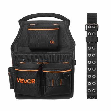 Сумка для инструментов VEVOR DWSS2501, 14 карманов, 1410 × 370 × 120 мм