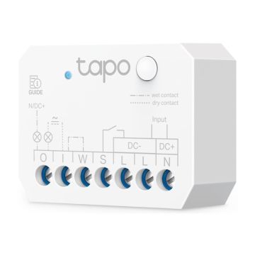 Viedais slēdža modulis TP-LINK Tapo S110E, 34 × 17 × 45 mm