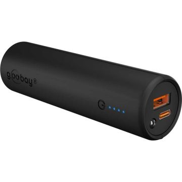 Ārējā baterija Goobay Bike Powerbank 5.0 60656, 5000 mAh, Melna
