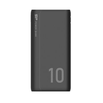 Ārējais akumulators Silicon Power GP15 Power Bank, 10 000 mAh, 141 × 69 × 16,8 mm