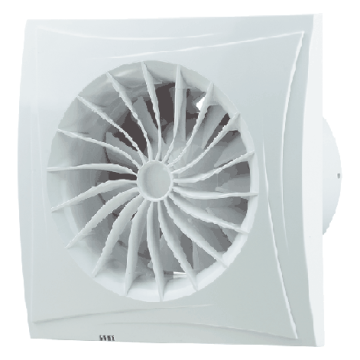 Nosūces ventilators Blaugerg Sileo 125, 1 ātrums