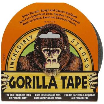 Izolācijas lente Gorilla, Melna