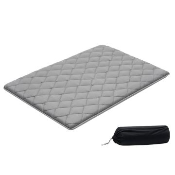 Japāņu tatami matracis VEVOR KZ-007, salokāms, pelēks, 137,2 × 203,2 × 8,9 cm