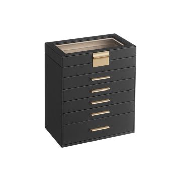 Шкатулка для украшений 16,3x25,1x29 см., разные цвета