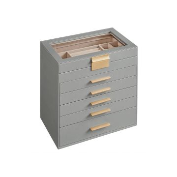 Шкатулка для украшений 16,3x25,1x29 см., разные цвета