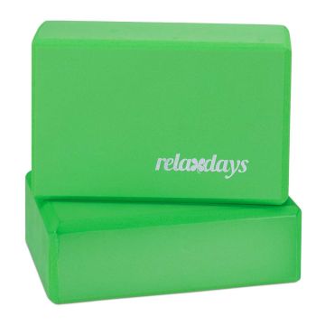 Jogas bloki Relaxdays, 2 gab, 23 × 8 × 15 cm