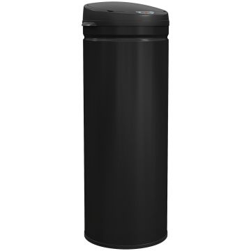 Sensoru atkritumu urna Aosom, 50 l, 30,5 × 85 × 30,5 cm