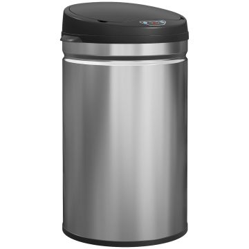Sensoru atkritumu tvertne, 30 l, Sudraba