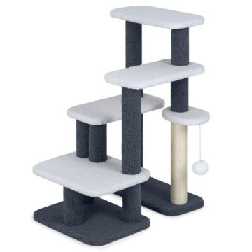 Cat stairs-scratching post, 2 in 1, 62.23 × 40.64 × 76.2 cm