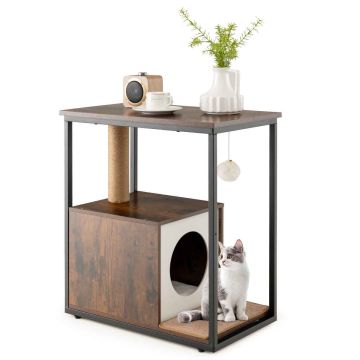Cat scratching post, 60.96 × 66.04 × 35.56 cm