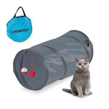 Игровой туннель для кошек Relaxdays 10049189_111, 50 × 25 см