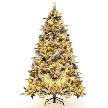 Christmas tree, 752 branch tips, 250 LED lights, 186 × 120 cm