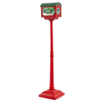 Christmas street lamp, Colorful LED lights, 32 × 150 × 32 cm