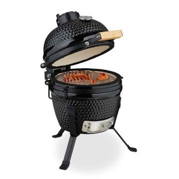 Kamado grils Relaxdays 10050873_46, 43 × 56,5 × 46 cm