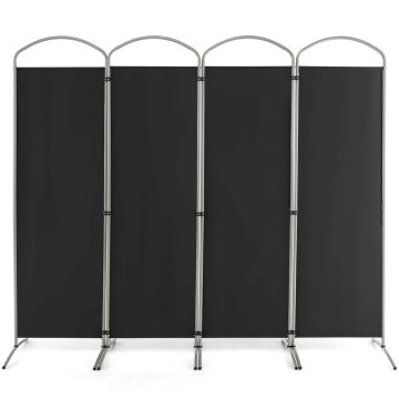 Room divider, 4-piece, 220.98 × 50.8 × 187.96 cm