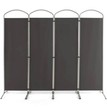 Room divider, 4-piece, 220.98 × 50.8 × 187.96 cm