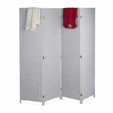 Telpas starpsiena Relaxdays, 1 gab, 180 × 180 × 2 cm