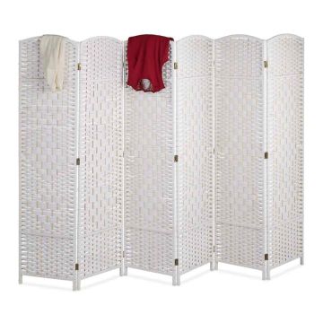 Telpas starpsiena Relaxdays 10035326_49, 6 paneļi, 240 × 170 × 2 cm