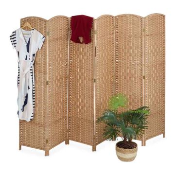 Telpas atdalītājs Relaxdays 10041305.0, 6 daļas, 241 × 170 × 2 cm