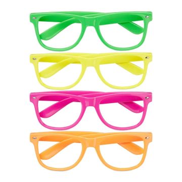 Karnevāla brilles Relaxdays 10027933.0, 4 gab, 15 × 4,5 × 14,5 cm