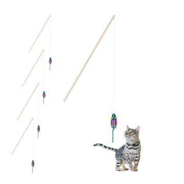 Удочка для кошки Relaxdays 10046965.0, 5 шт