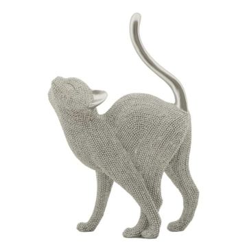 Kaķa statuete Cat Sparky, 17,5 × 26 × 9 cm