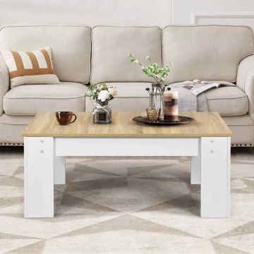 Coffee table, with storage compartment