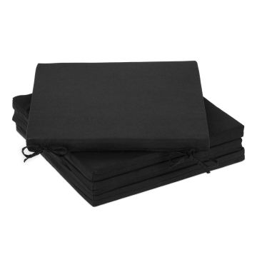 Krēslu spilveni Relaxdays 10037869.0, 4 gab, 39,5 × 3 × 39,5 cm