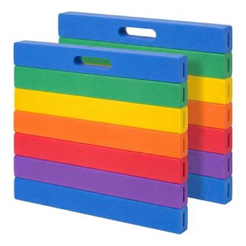 Ceļu atbalsti Relaxdays, 2 gab, 35 × 3 × 30 cm