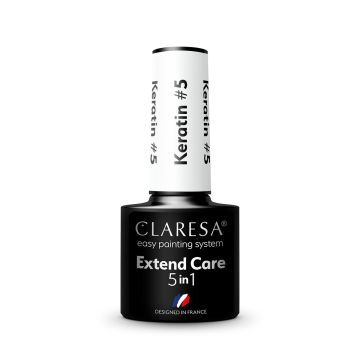 Кератиновая база для ногтей CLARESA Extend Care 5 in 1 Keratin, #5